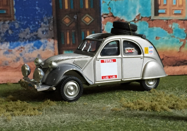 Illustration for article titled 1949 Citroen 2CV in Rally Australia livery